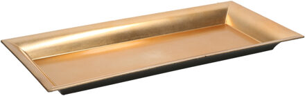 Hobby ronde gouden borden 36 cm voor kerststukjes maken - Kerststukjes Goudkleurig