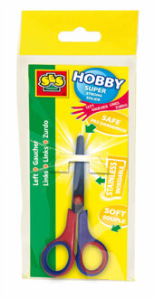 Hobby schaar softgrip links op=op - Nvt