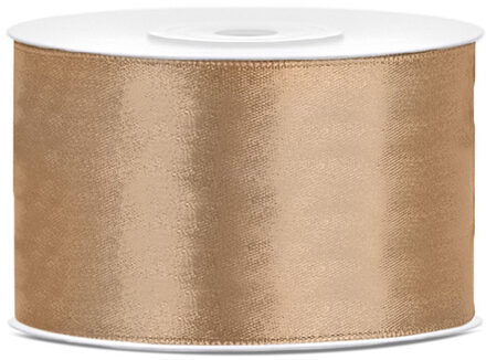 Hobby Sierlint satijn - Goud - 25 meter - cadeaulint - satijnlint/sierlinten