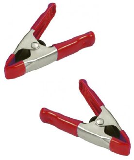 Hobby zeilklemmen - 4x stuks - metaal - 5 cm - DHZ klemmetjes