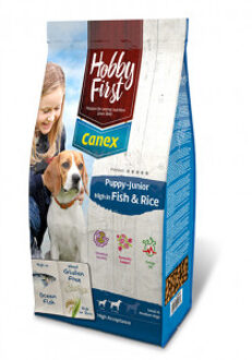 Hobbyfirst canex Puppy - Vis & Rijst - Hondenvoer - 12 kg
