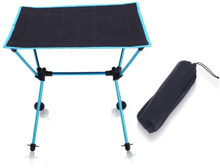 HobbyLane Opvouwbare Bureaulamp Gewicht Draagbare Aluminium Legering voor BBQ Camping Outdoor Bureau licht blauw