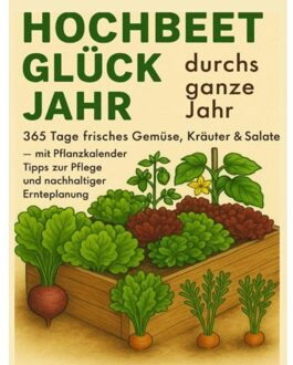 Hochbeet-Glück Durchs Ganze Jahr - 365 Tage Frisches Gemüse, Kräuter & Salate - Mit - Luise Gartmann