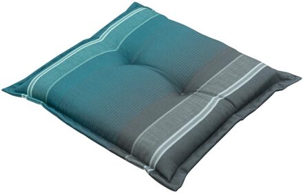 Hockerkussen 50x50cm   Stef sea blue