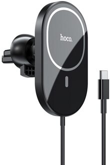 Hoco Magnetische Wireless Car Charger Mount Voor Iphone 12 Pro Max 12 Mini 15W Magnetische Snelle Opladen Airvent auto Telefoon Houder draadloze Car lader