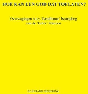 Hoe kan een God dat toelaten? -  Eginhard Meijering (ISBN: 9789464819724)