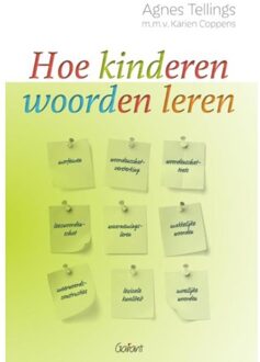 Hoe kinderen woorden leren - Boek Agnes Tellings (9044134396)