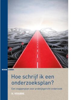 Hoe schrijf ik een onderzoeksplan? - Boek Hans Krabbe (9462365377)