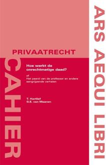 Hoe werkt de onrechtmatige daad? - Boek Ton Hartlief (9069161877)