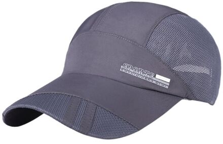Hoed Cap Mannen Snel Droog Sport Hoed Verstelbare Pet Chapeu Brief Mesh Mannen Caps Voor Running Wandelen DH
