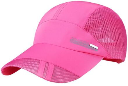 Hoed Cap Mannen Snel Droog Sport Hoed Verstelbare Pet Chapeu Brief Mesh Mannen Caps Voor Running Wandelen MR