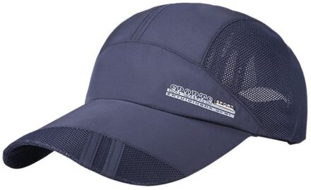 Hoed Cap Mannen Snel Droog Sport Hoed Verstelbare Pet Chapeu Brief Mesh Mannen Caps Voor Running Wandelen
