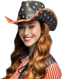 Hoed Cowboy Capitol USA Multikleur - Print