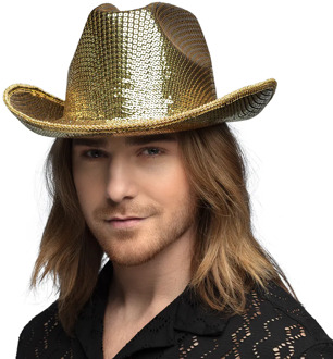 Hoed Groovy Goud Volwassenen Goud - Brons