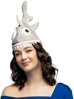 Hoed Haai Zilver - Grijs