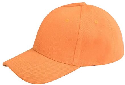Hoed Katoen Licht Boord Effen Kleur Baseball Cap Mannen Cap Outdoor Zon Hatbaseball Cap Hoed Шапка Кепка Бейсболка Gorra Hombre oranje