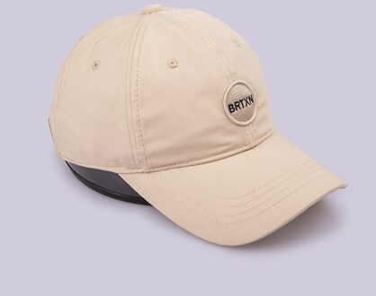 Hoed Mannen En Vrouwen Lente En Zomer Baseball Cap Korea Versie Tij Geborduurde Cap Straat Zonwering Hiphop Cap Beige