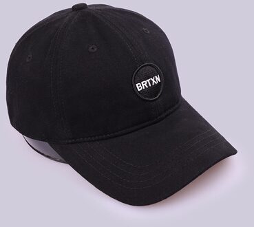 Hoed Mannen En Vrouwen Lente En Zomer Baseball Cap Korea Versie Tij Geborduurde Cap Straat Zonwering Hiphop Cap zwart