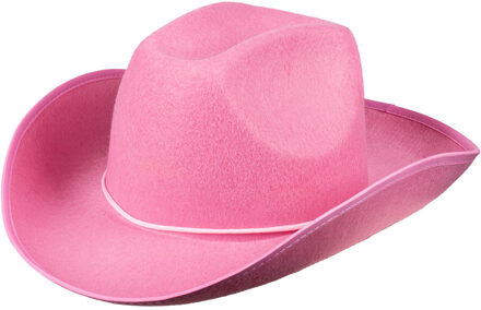 Hoed Rodeo Dames One Size Roze