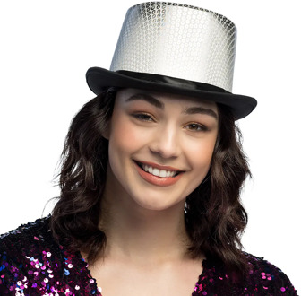 Hoed Shiny Caprice Zilver Zilver - Grijs