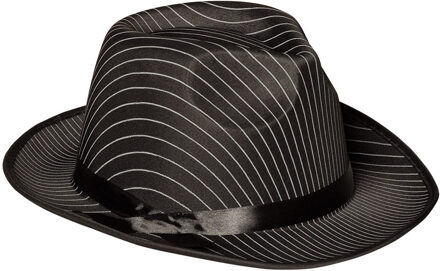 Hoed Tony Unisex One Size Zwart Per Stuk