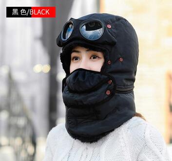 Hoed Vrouwen Herfst En Winter Mannen Outdoor Koude-Proof Oor Bescherming Rijden Elektrische Fiets Winddicht Hoed Warme Katoen Cap C2