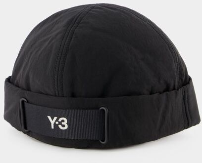 Hoed - Y-3 - Synthetisch - Zwart