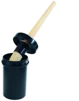 Hoefkwast met schroefdop en beker