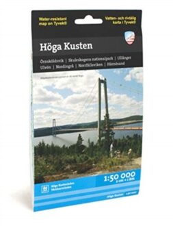 Hoega Kusten - Lake & Coastal Map