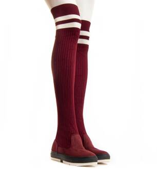 Högklackad Stövel Bottavita3 Bordeaux - maat Bourgogne