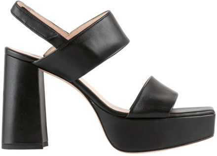 Högl Verhoog je zomerse stijl met chique zwarte sandalen Högl , Black , Dames - 41 1/2 Eu,39 Eu,42 EU