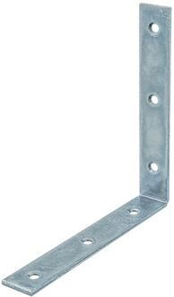 Hoekanker Galvanisch Blauw 150x150x25mm