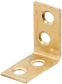 Hoekanker Messing Oppervlak 50x50x15mm