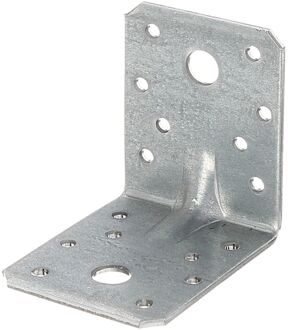 Hoekanker - Sendzimirverzinkt Staal - Extra Sterk - 70x70x55mm