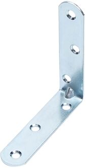 Hoekanker - Verzinkt Staal - Afgeronde Uiteinden - 80x80x19mm