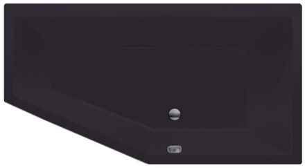 Hoekbad Society 160 160X90X50 cm Rechts/Links Antraciet Mat - Rechts