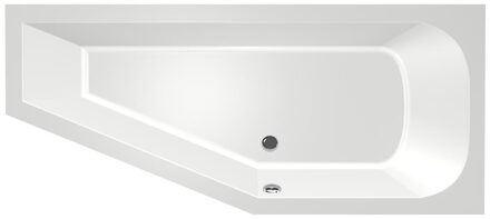 Hoekbad Xenz Lagoon Compact 160x75x45 cm Rechts Wit