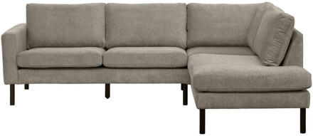 Hoekbank Collin Rechts - Zand - Stof - Beige - 195x247x81 Cm
