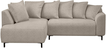 Hoekbank Elsa Links - Stof Anthology - Beige - 204x243x84 Cm