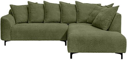 Hoekbank Elsa Rechts - Anthology - Stof - Groen - 204x243x84 Cm