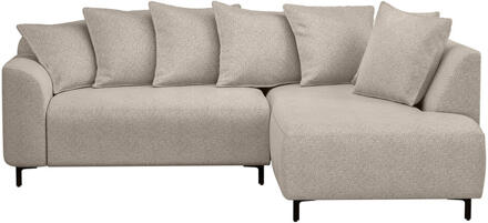 Hoekbank Elsa Rechts - Stof Anthology - Beige - 204x243x84 Cm