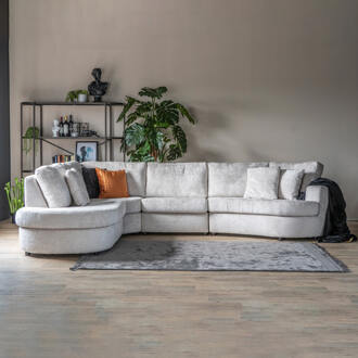 Hoekbank 'Soof' Links, kleur Beige