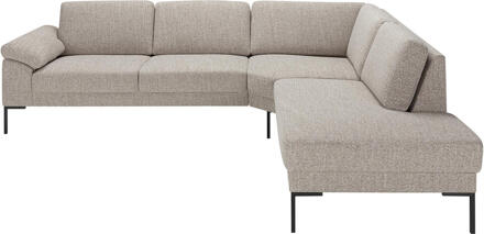 Hoekbank Tom Rechts - Java - Stof - Beige - 237x279x84 Cm