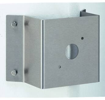 Hoekbevestiging groot voor buitenwandlampen aluminium
