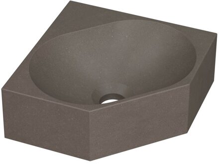 Hoekfontein INK Matrix Quartz Zonder Kraangat 27 x 27 x 10 cm Beton 3404334 Quartz beton