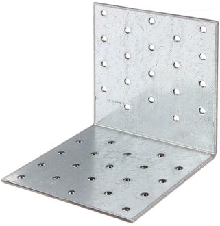 Hoekkoppelplaat Verzinkt 100x100x100mm