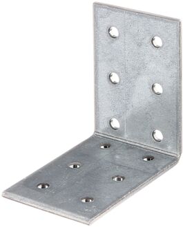 Hoekkoppelplaat Verzinkt 60x60x40mm