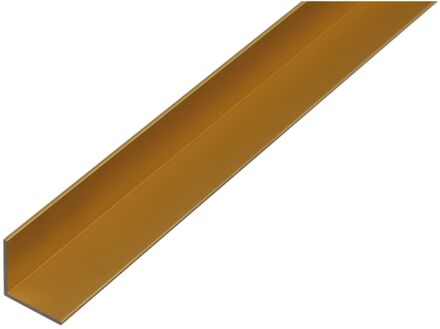 Hoekprofiel - Aluminium Goud - 15x15x1mm 1m