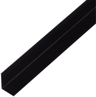 Hoekprofiel - Aluminium Zwart - 25x25x1mm 2m