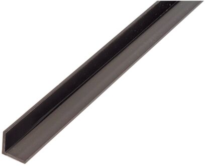 Hoekprofiel - Pvc Zwart - 15x15x1,2mm 1m